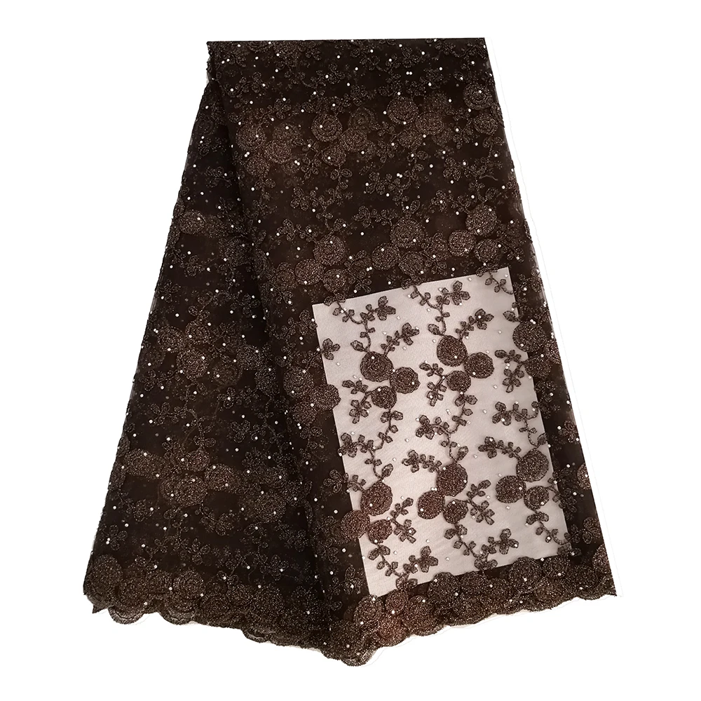 50764-Coffee lace fabric (20)