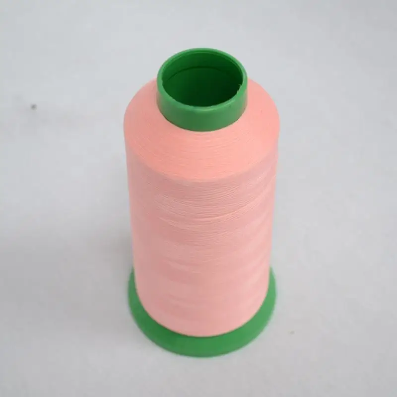 Pink 1000 ярдов Катушка светящаяся швейная нить светится в темноте машина DIY вышивка нить для шитья 8 цветов на выбор - Цвет: Pink
