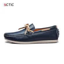 2017 New Luxury Leather Boat Shoes Mens Top Sider Driving Shoes Luxury Brand British Style Handmade Fashion Flats Gorgeous