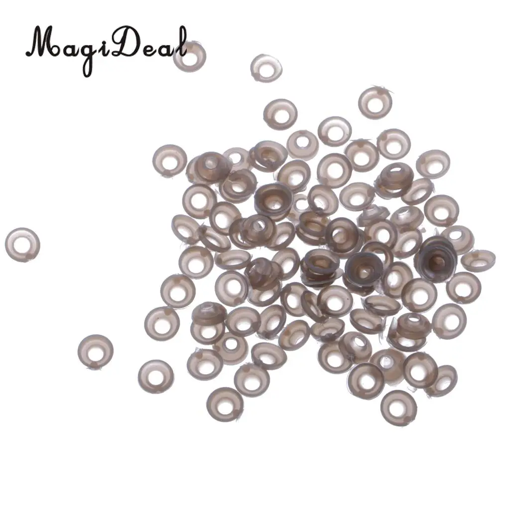 100Pcs Plastic Dolls Noses Acrylic 7x9mm Safety Nose Toy Animal Bear Dog DIY Making Accessories Crafts