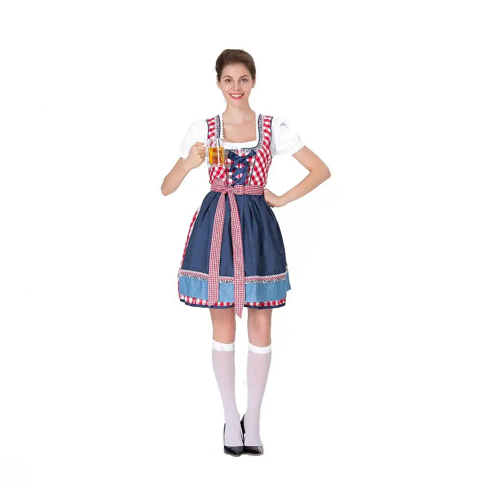 Yfashion/женское платье Oktoberfest в стиле горничной Модные женские праздничные костюмы