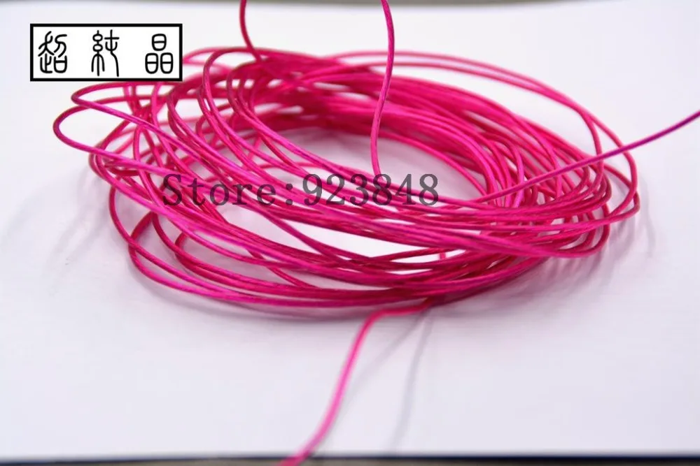 

Rose red LITZ thick silver 7N single crystal copper fever DIY headset upgrade line (40core OD:1.25mm) 6meters