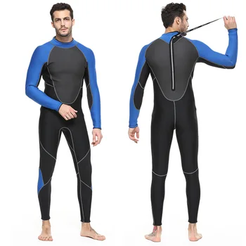

C359 Men's New Professional 3MM Thicken Siamese Long Sleeve Diving Suit Waterproof Mother Wear Warm Winter Swimming Surf Suit