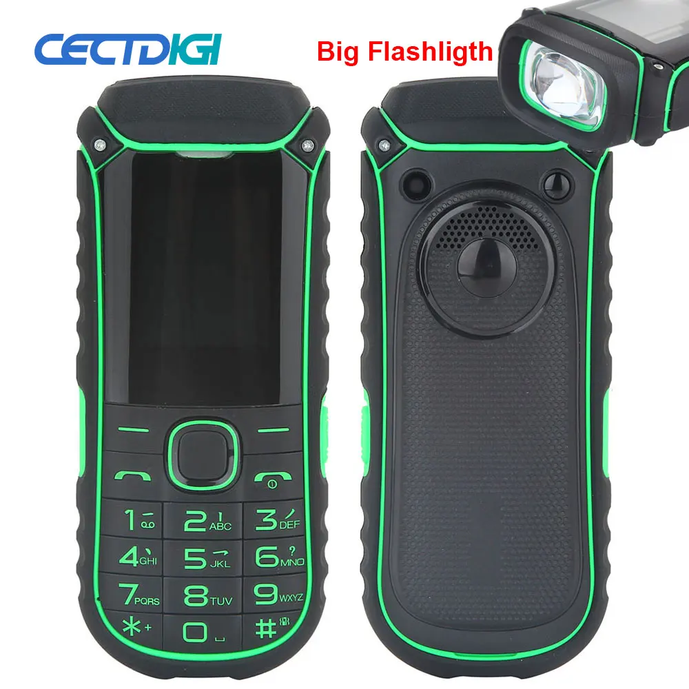 Русская клавиатура CECTDIGI A5000 + большой фонарик 1 77 дюйма Dual Sim карты 2G GSM 4400 mAh Батарея