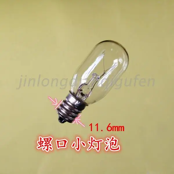 

The oil lamp 220V230V240V5W10W15W screw E12 tungsten light bulb ceramic Nightlight