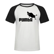2019 Funny Tee Cute Raglan T Shirts Homme Pumba Men Short Sleeves Cotton Tops Cool T Shirt Summer Jersey Costume Fashion T-shirt 2019 Funny Tee Cute Raglan T Shirts Homme Pumba Men Short Sleeves Cotton Tops Cool T Shirt Summer Jersey Costume Fashion T-shirt