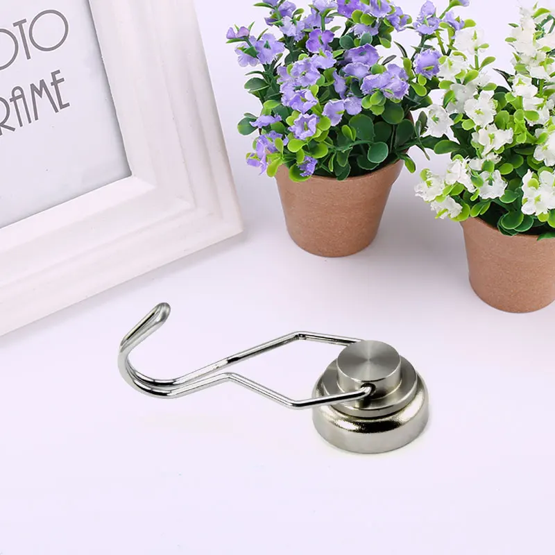 Strong Rotating Hook Rotatable Hanger Vertical Pull Force 14kg