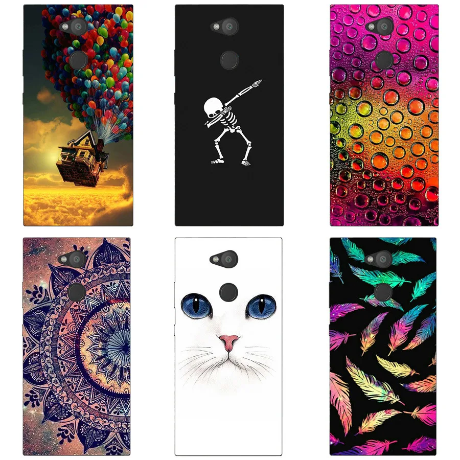 

Soft Silicone phone Protective case for Sony Xperia L2 TPU back cover