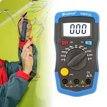 Клен DM6013L цифровой измеритель емкости портативный дисплей измеритель емкости 0-20mF HP36D 1999 отсчетов тестер