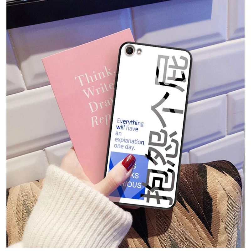Закаленное Стекло окрашенные Чехлы для OPPO F7 задняя крышка OPPOF7 защитной оболочки F