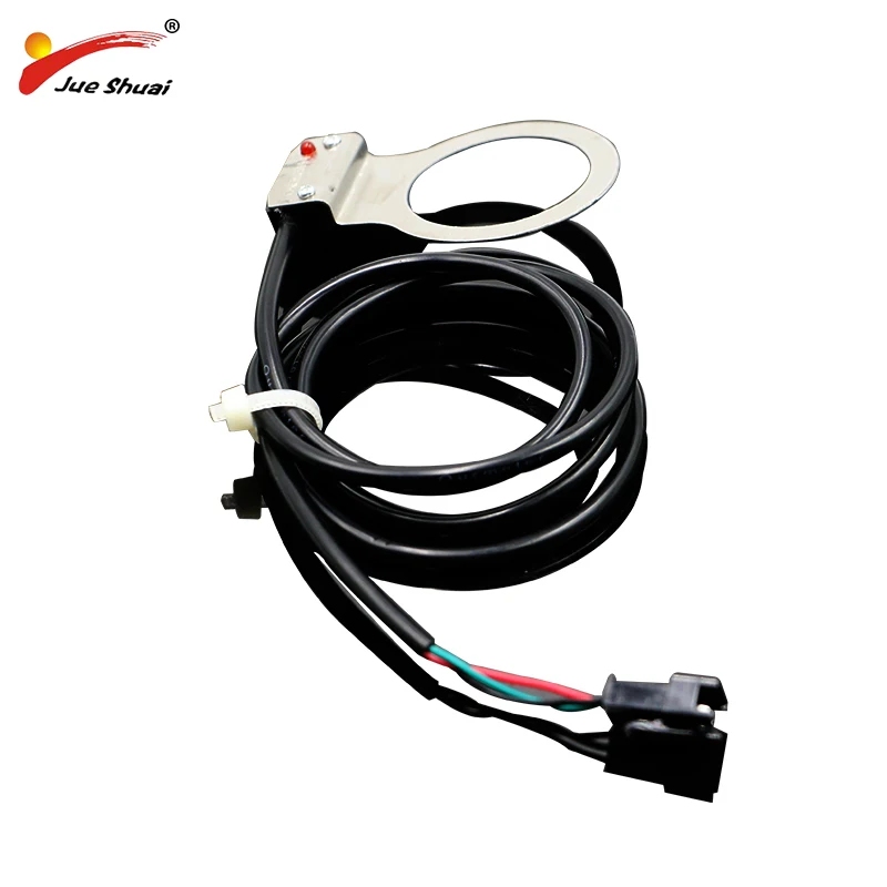 Top Electric Bicycle Pedal 12 Magnets E-bike PAS System Assistant Sensor Speed Sensor Black Color Easy to Install for Free Shipping 5