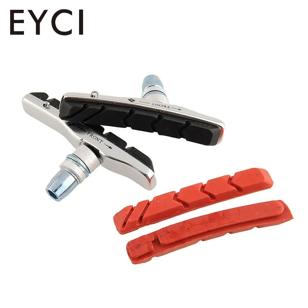 

2pcs 1 pair High Quality Rubber Brake Shoes Blocks Holder for Mountain MTB Bicycle Brake Shoes Block Bicycle Parts Accessories