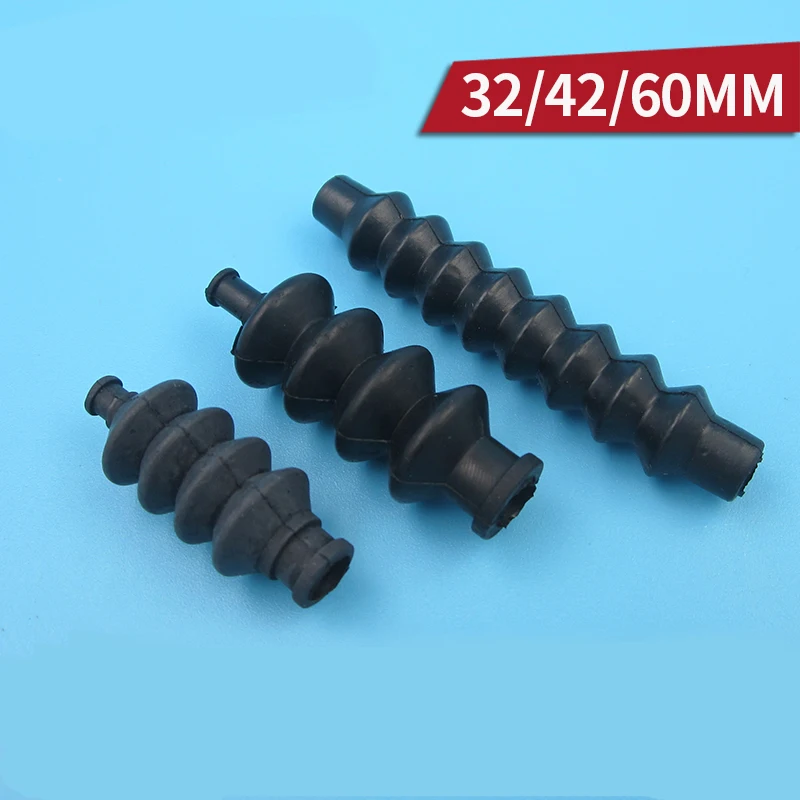 

5PCS 32mm/42mm/60mm Waterproof Organ Sleeve Linkage Pushrod Boots Rubber Flex-rod Boots for RC Boats Connecting Parts