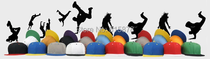 Classic 2 Tones Plain Snapback Hats 01.jpg