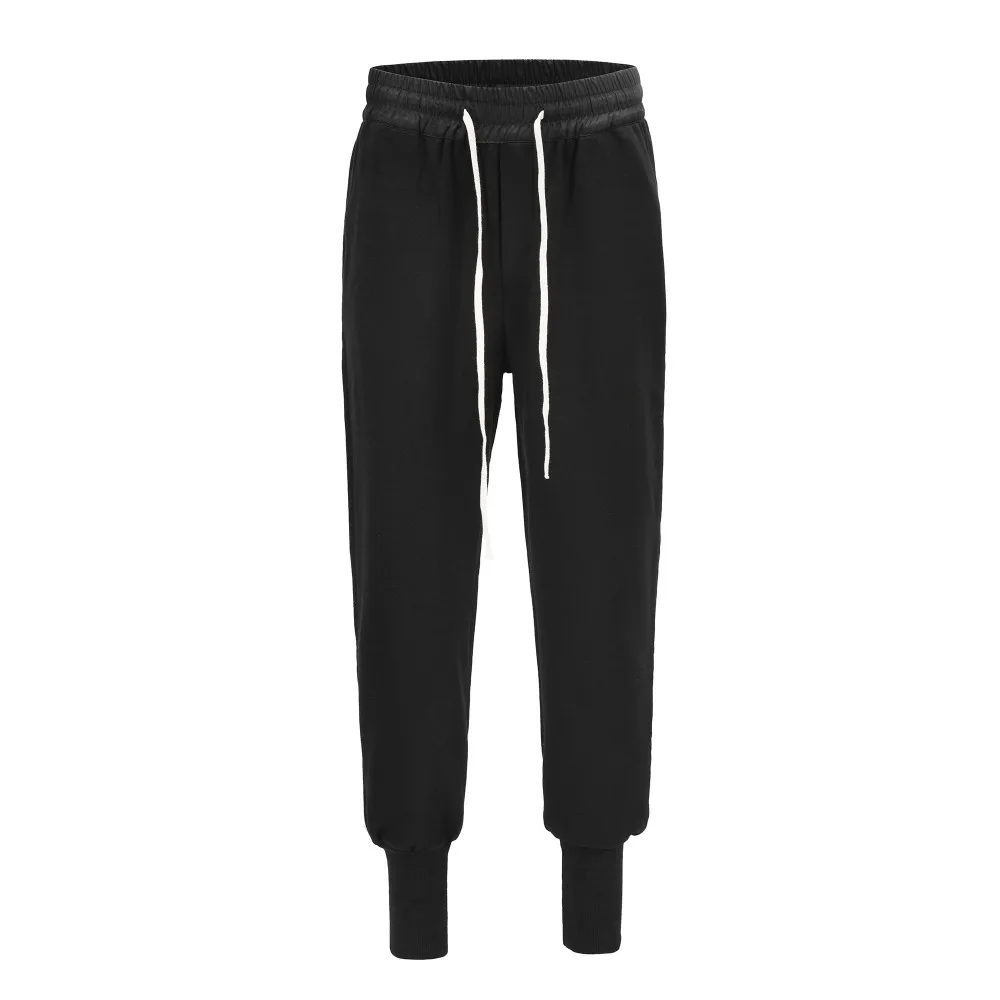 black stylish joggers