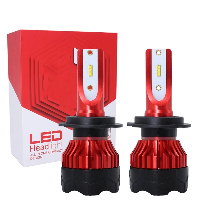 2Pcs H4 Led Car Led Headlight Bulbs 12V 72W 8000Lm Fog Light Bulbs Auto head light lamp Lamps