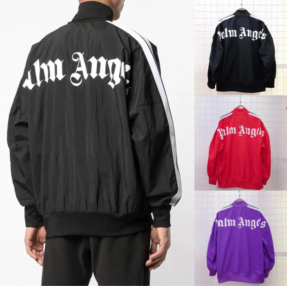 

2019 New Autumn Winter Palm Angels Thin section Jacket Comfortable Sunscreen P A Jackets Sportswear Men and Women Jacket