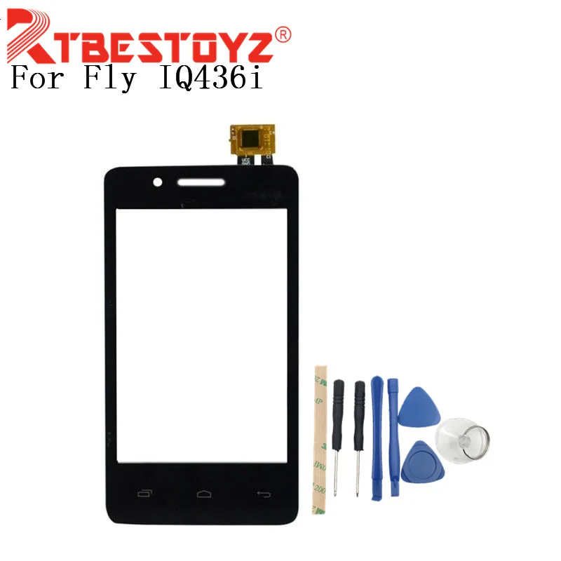 RTBESTOYZ протестированная сенсорная панель для Fly IQ436i Era Nano 9 сенсорный экран с
