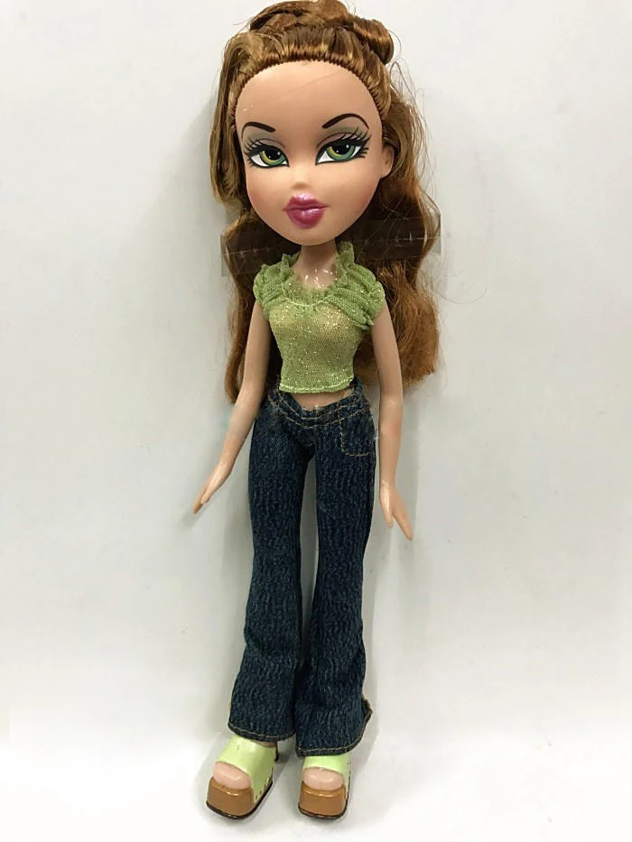 Около 26 см оригинальная модная фигурка оригинальная Кукла Bratz одеваются игрушка лучший подарок для ребенка