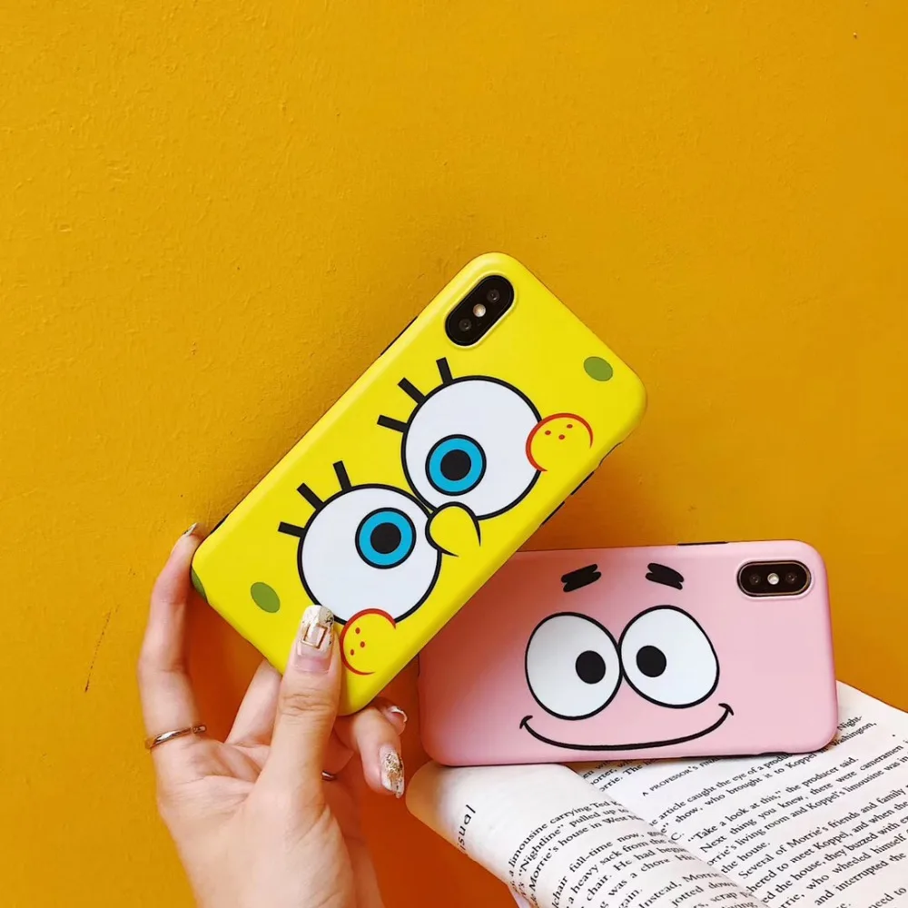 

For iphone XS MAX XR X 6 6S plus 8 7 plus case cover cute cartoon relief painted scrub soft silicon phone bag Ritozcase