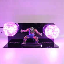 Dragon Ball Z Фигурки Гоку сон Коллекционная Супер Saiyan DIY аниме модель для детей игрушки, детские куклы светодиодный ночник