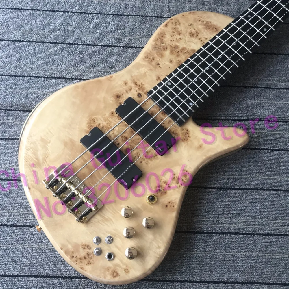 

butterfly bass;5 strings;gold hardware;active cirucits; free shipping