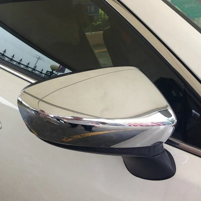 Ободок автомобильного зеркала заднего вида для Mazda 6 atenza 2014 2015 ABS chrome 2 шт./лот|rear view