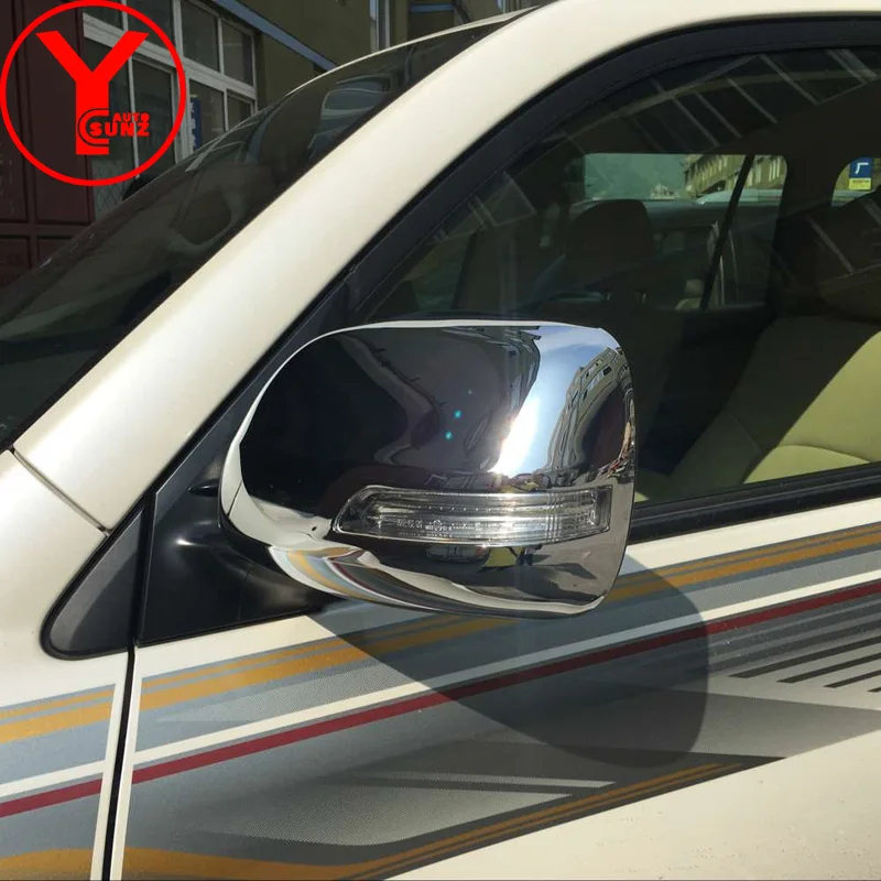 rearview mirror cover For Toyota Land cruiser GXR V6 2016 chrome
