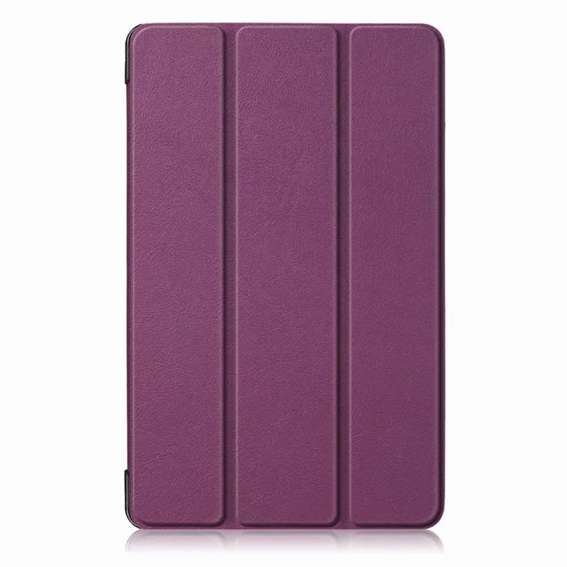Ultra Slim Magnetic PU Leather Stand Cover for Samsung Galaxy Tab A 8.0 SM-T290 T295 T297 8.0" New Tablet Funda Capa Case - Цвет: ka si te-purple