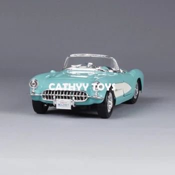 

1:24 Scale 1957 Chvrolet Corvette Alloy Car Model Diecasts Toy Vehicles High Quality Collection Kids Toys Gift