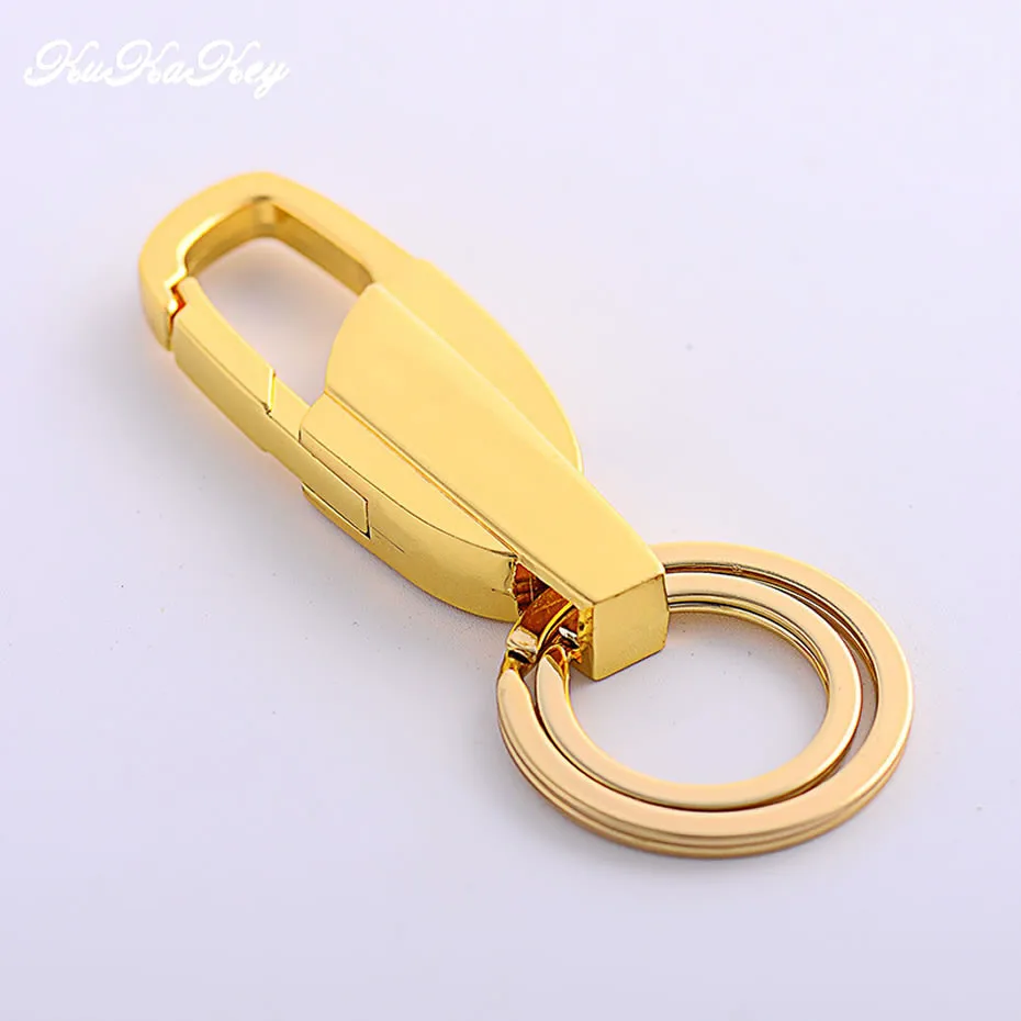

KUKAKEY Car Keychain Fashion Key Chain Keyring Zinc Alloy Multi-function Gift For Friend Auto Key Ring Holder Car-styling MK005