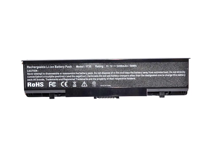 Аккумулятор Golooloo 6 cell latop для Dell Studio 1735 1737 312 0711 0712 KM973 MT342 PW853 RM791|Аккумуляторы