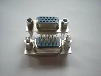 

10 pcs D-Sub 15 Pin Female PCB Connector for PC Use 3 row