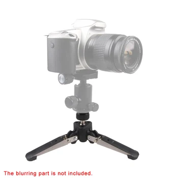 

Oversea Stock Andoer Universal Three-Foot Support Stand Monopod Base for Monopod Tripod Head DSLR Cameras 3/8" Screw