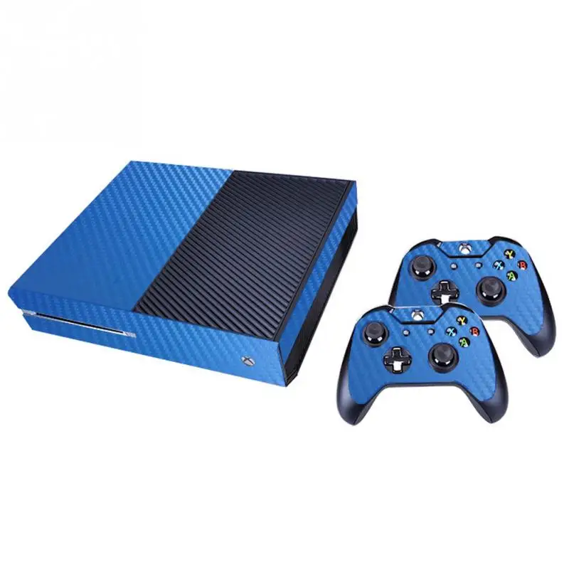 

High Quality Durable Carbon Fiber Vinly Skin Sticker for Microsoft Xbox One and 2 controller skins Stickers for XBOXONE 5 Colors