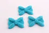 OYKZA haute qualité milieu Vertical trou 21x28MM brillant résine strass arcs perles pour enfants bijoux épais 100 pièces beaucoup ► Photo 3/5