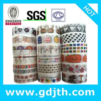 

2291 patterns diy jiataihe washi tape Stickers Cute decorative Japanese grid ,dot,choose bogota design decor ativeadhesive tape