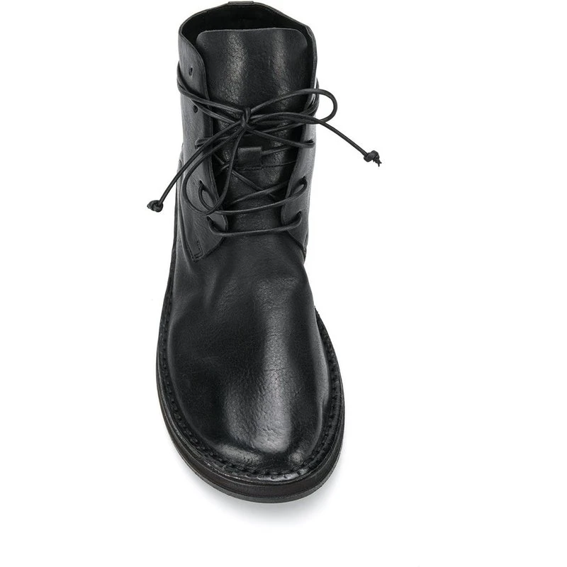 Ботильоны для женщин на шнуровке; Bota Feminina; обувь на низком каблуке; Botas Mujer модные sapato feminino кожаные ботинки сапоги для женщин De Mujer; большие размеры