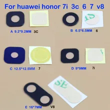 YuXi задняя камера Стекло Крышка объектива для huawei honor 7i 3c 6 7 v8 Замена Ремонт