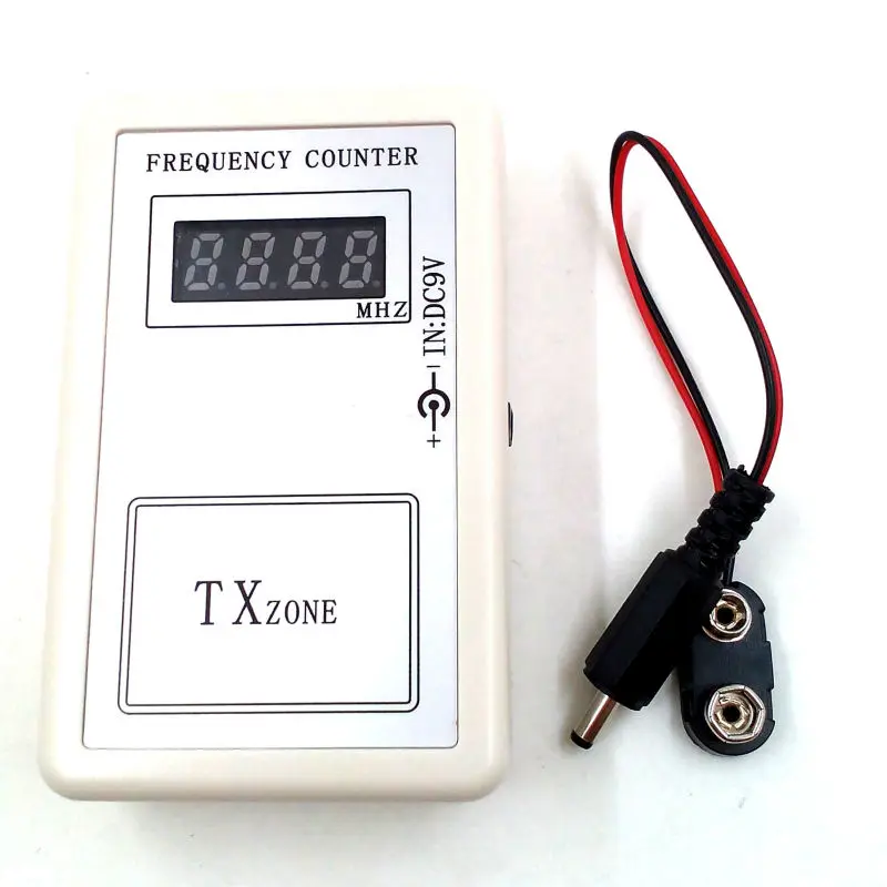 Handheld frequency tester frequency meter digital frequency meter TXzone Frequency Counter 250-450Mhz Frequency Remote Reader 