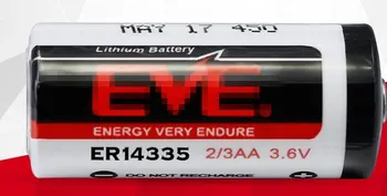 

10PCS ER14335 14335 3.6V 2/3AA 1601MAh-2000MAh Type capacity lithium battery