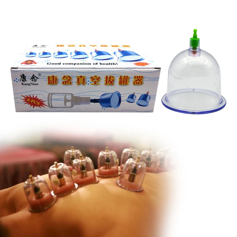 

Vacuum Cupping Set Massager Cans Suction cups Set Chinese Acupuncture Physical Therapy Therapy Suction Health Care Massage