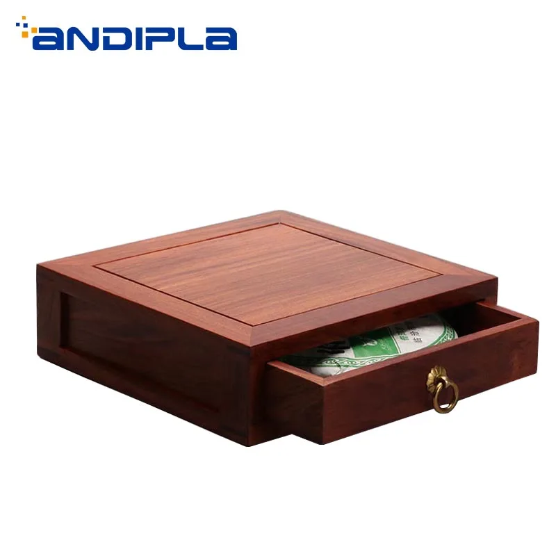 

High Grade Storage Box Natural Soil Wood Boxes Tea Ceremony Tray Plate Accessories Tea Holder Puer Cake Multi-layer Separator