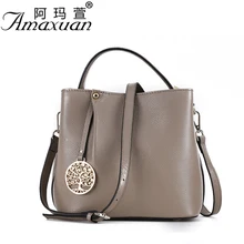2017 women leather handbags Messenger shoulder bag new single shoulder bag casual women crossbody tote bag