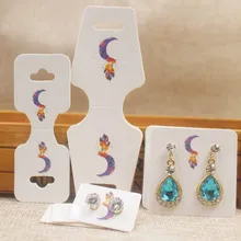 25 шт/партия* 4 формы 100 шт деликатный Дисплей ювелирные открытки стиль дизайн ожерелье карты серьги высокого качества Пользовательский логотип Экстра