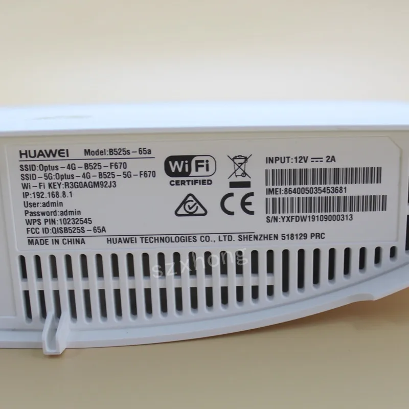 Unlokced Huawei B525 B525s 65a с антенной 4G 300 Мбит/с LTE CPE беспроводной маршрутизатор слотом для