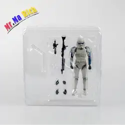 16 см Star Wars Stormtrooper Storm белые солдаты Коллекционные Фигурки ПВХ Коллекция игрушек для Рождественский подарок Бесплатная доставка