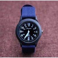 New Arrival Unisex Nylon Fabric Kids Children Watch Students Canvas Quartz Birthday Christmas Gift Wristwatch Casual Relogio