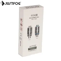 30 шт./лот оригинальный JUSTFOG FOG 1 Катушка головка 0.5ohm 0.8ohm Замена для JUSTFOG FOG 1 распылитель в комплекте электронная сигарета распылитель Core