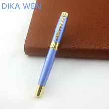 1 шт. шариковая ручка dika wen 8025 для рекламного подарка роликовая шариковая ручка роскошные металлические шариковые ручки с 0,5 мм черный Заправка